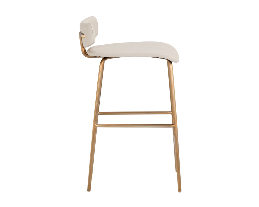 Lorelei Counter Stool - Dillon Cream | Sunpan Furniture - 106017