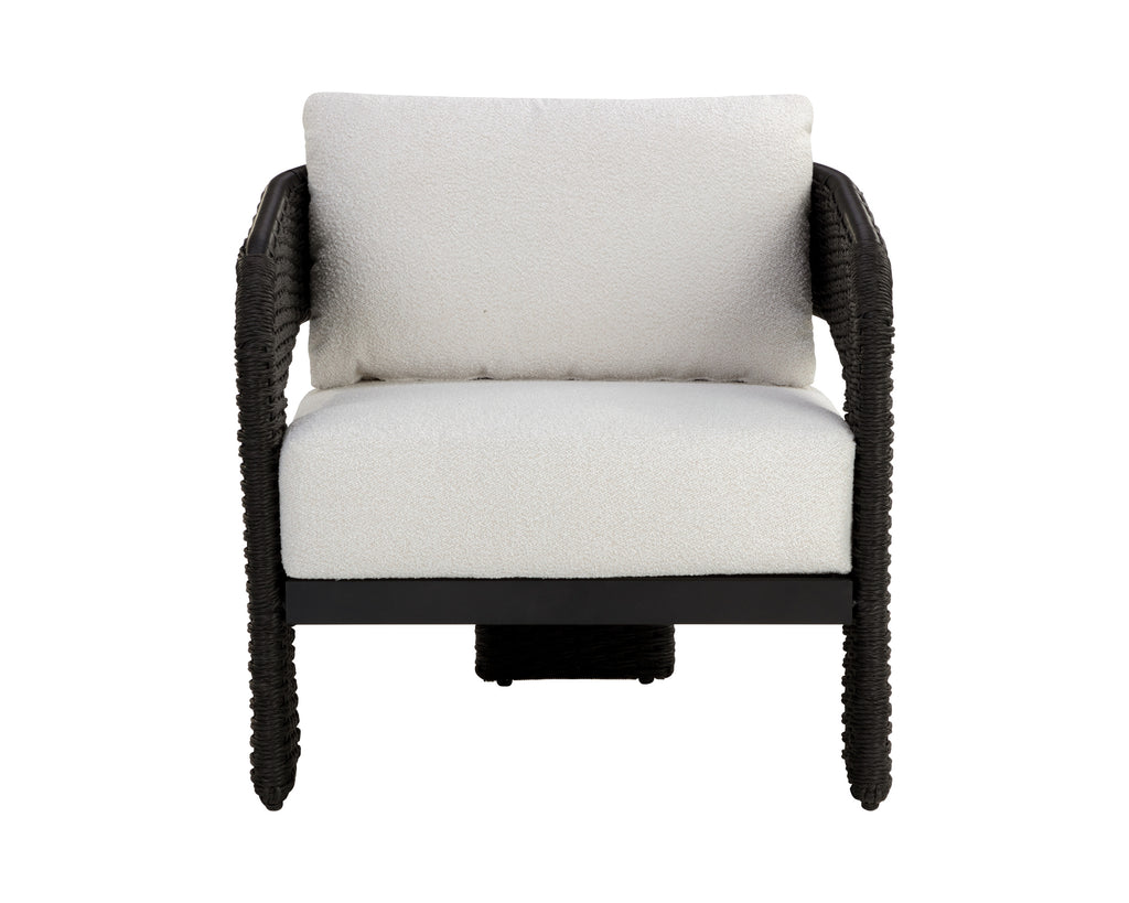 Pylos Lounge Chair - Black - Louis Cream | Sunpan Furniture - 111681