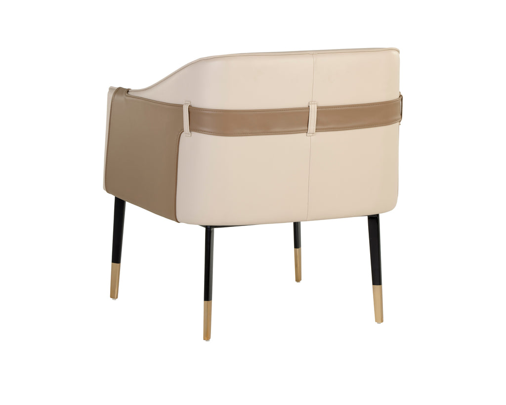 Carter Lounge Chair - Napa Beige / Napa Tan | Sunpan Furniture - 106724