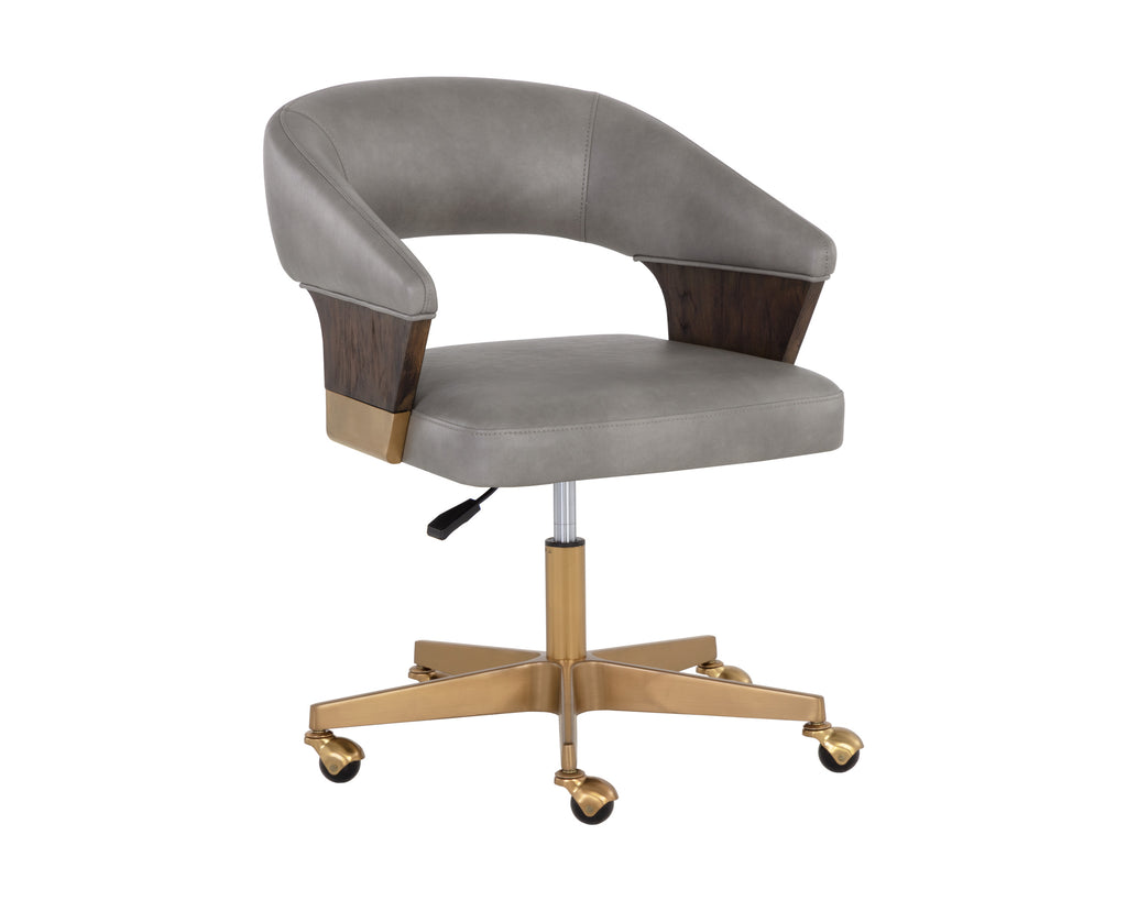 Leonce Office Chair - Bravo Metal | Sunpan Furniture - 108157