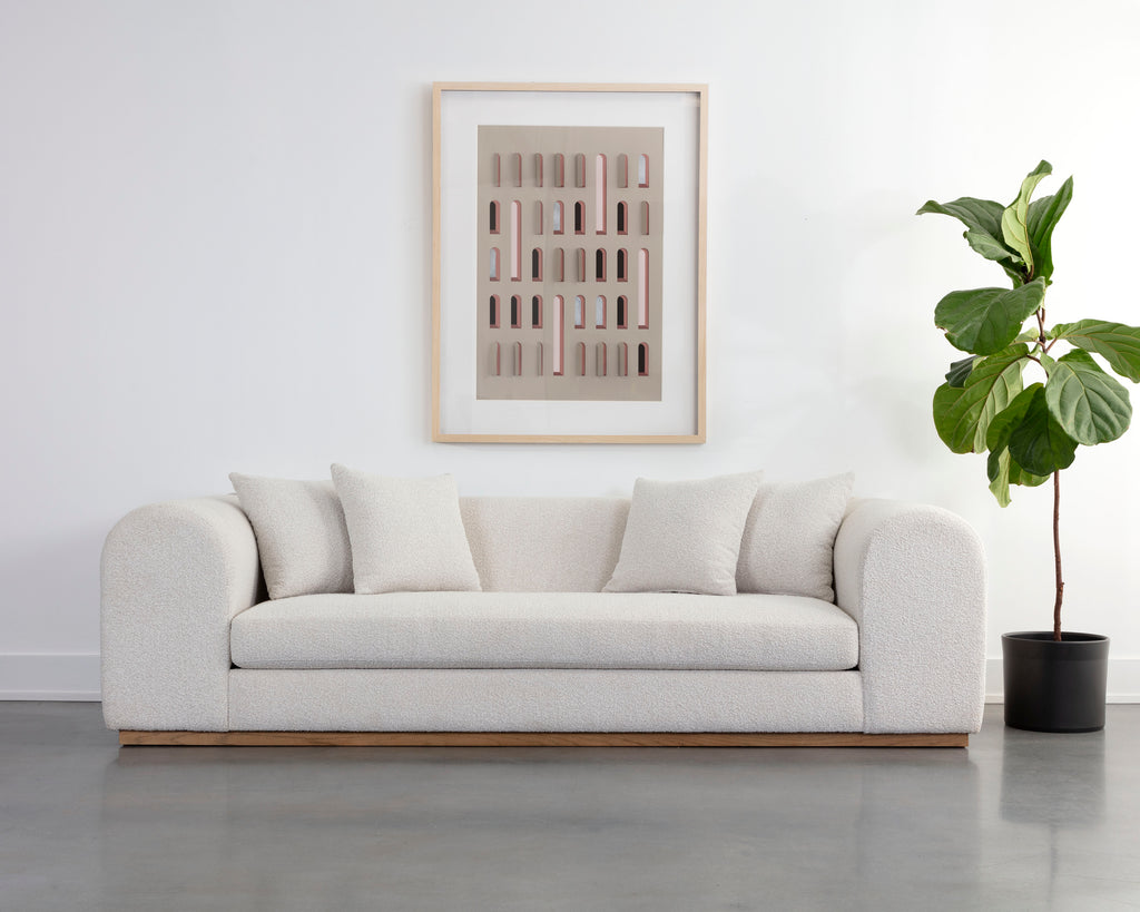 Caspian Sofa - Copenhagen White | Sunpan Furniture - 111214