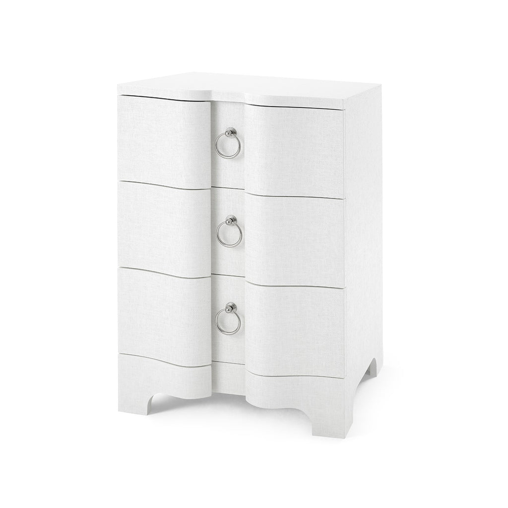 Bardot 3-Drawer Side Table | Villa & House  - BDT-130-59