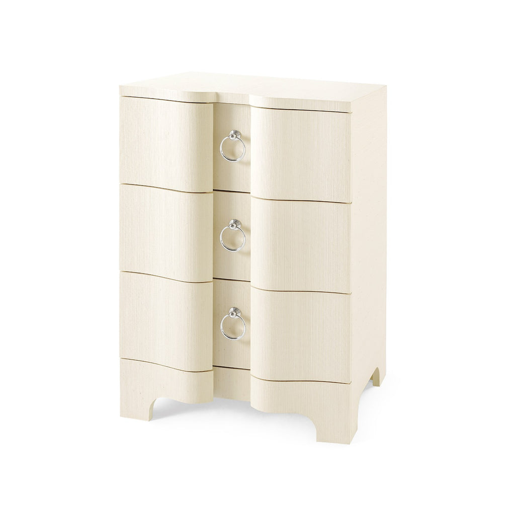 Bardot 3-Drawer Side  Table | Villa & House  - BDT-130-64