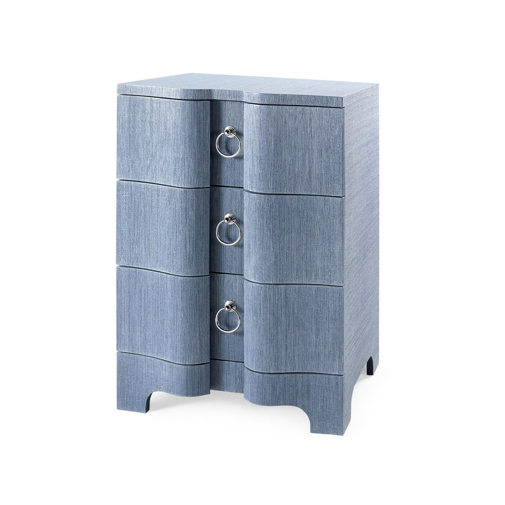 Bardot 3-Drawer Side  Table | Villa & House  - BDT-130-68