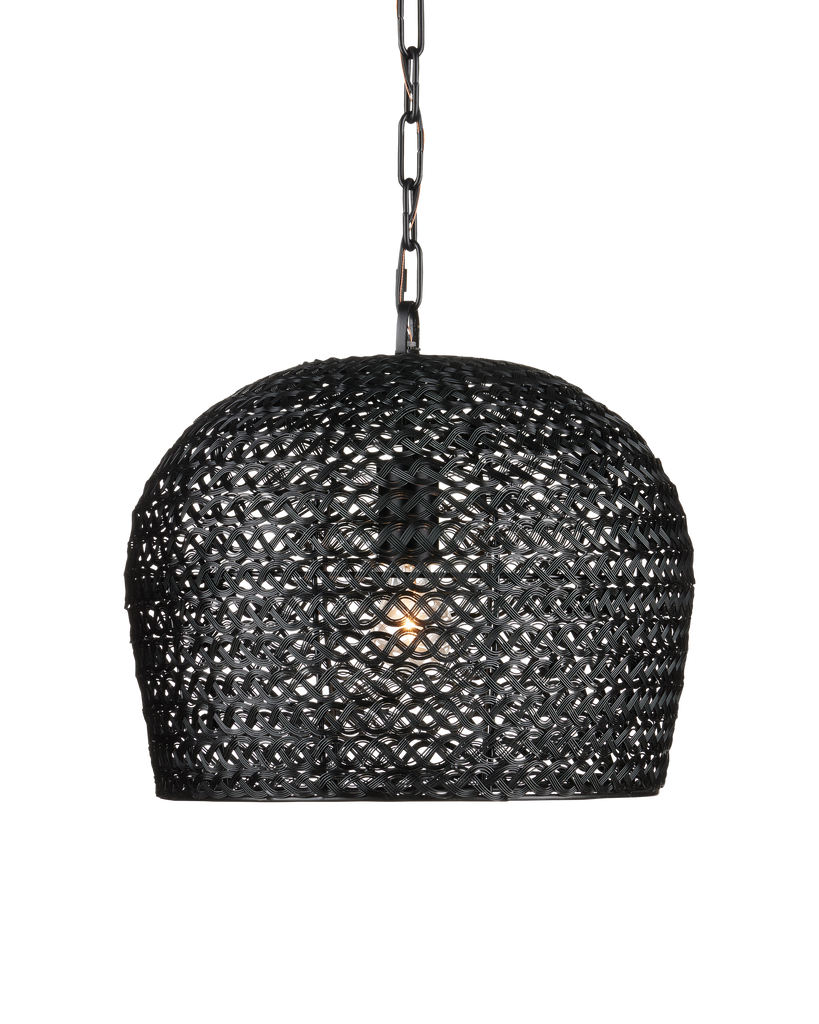 Currey & Co Piero Black Pendant | 9000-0960