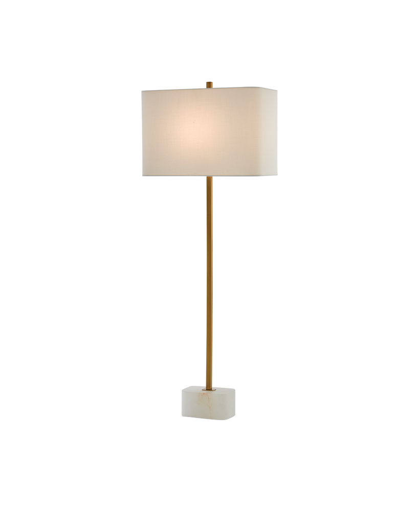 Currey & Co Felix Brass Table Lamp | 6000-0293