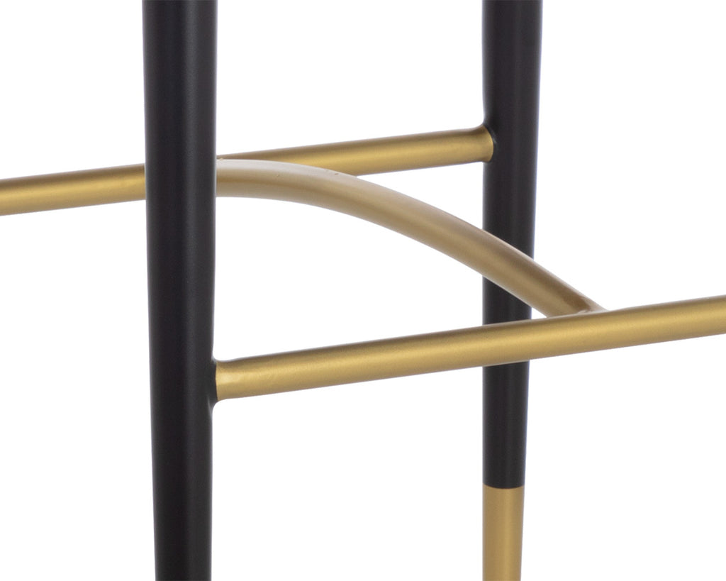 Gianni Barstool - Dillon Stratus / Dillon Black | Sunpan Furniture - 109036