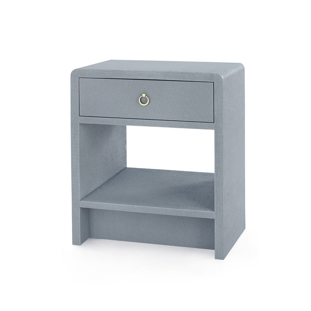 Benjamin Linen 1-Drawer Side Table | Villa & House  - BEN-110-5196