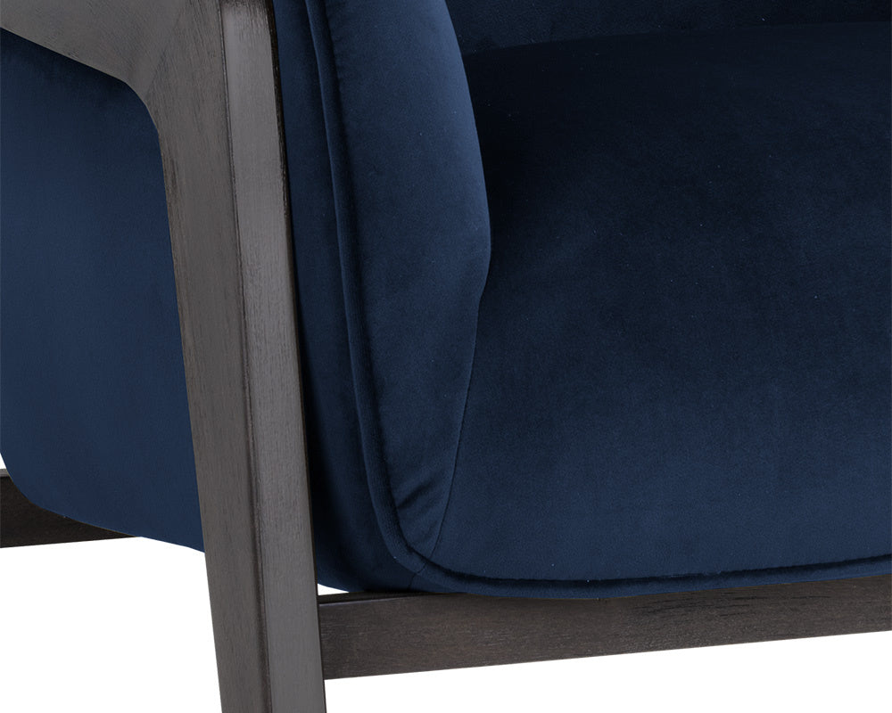 Maximus Lounge Chair - Metropolis Blue | Sunpan Furniture - 105926