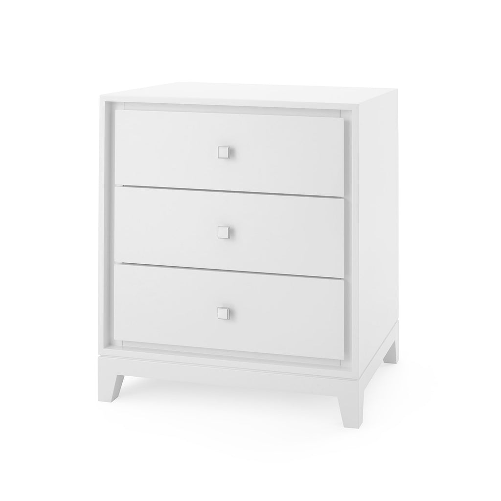 Bergamo  3-Drawer Side Table | Villa & House  - BGO-130-09