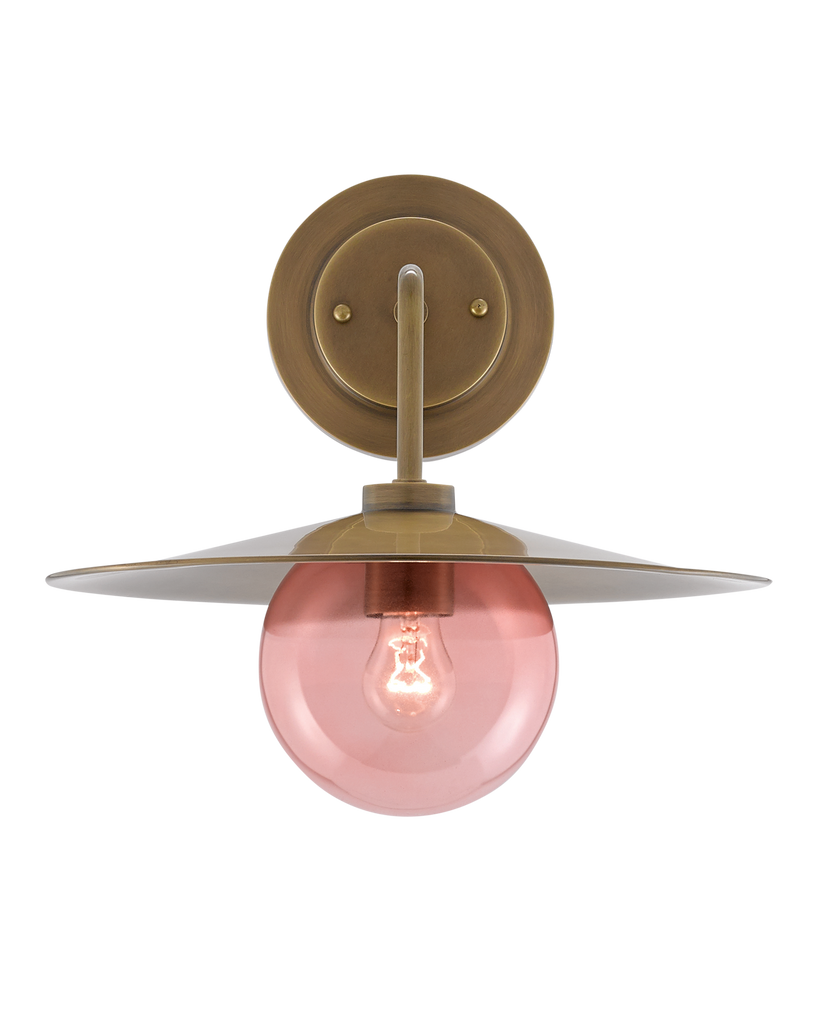 Discus Wall Sconce | Currey & Co - 5000-0121