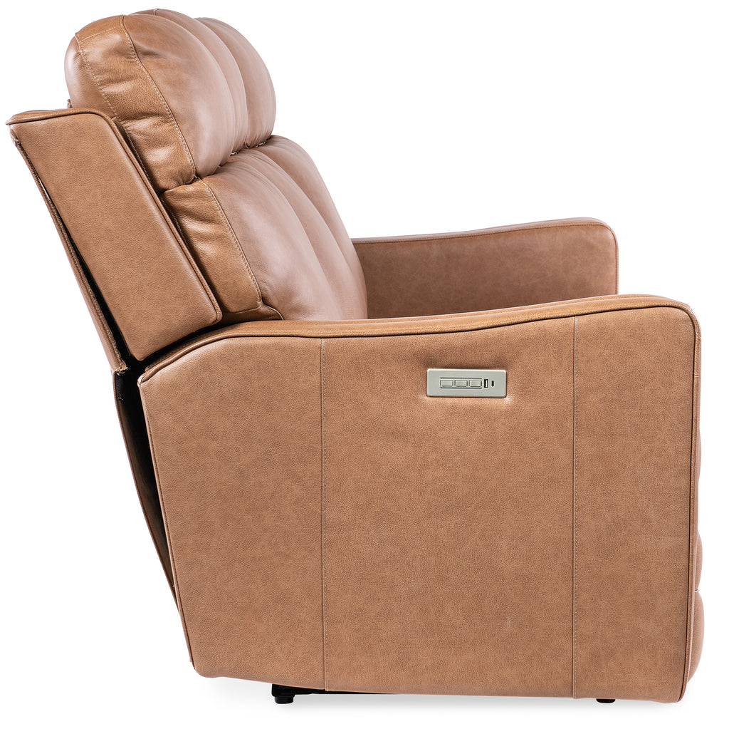 Twain Zero Gravity Power Sofa w/Power Headrest and Lumbar | Hooker Furniture - SS645-PHZL3-080