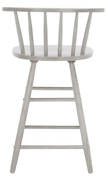 Safavieh Jay Wood Counter Stool - Grey