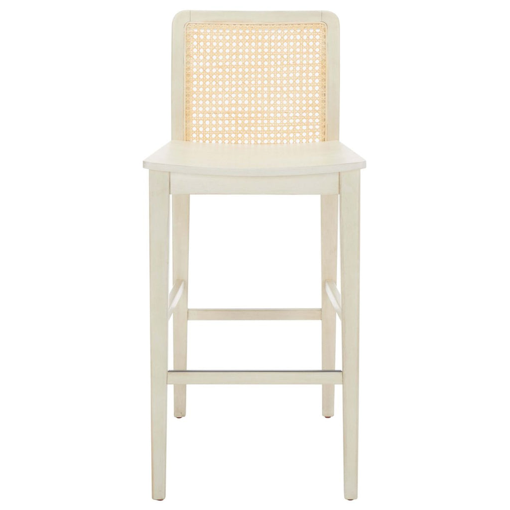 Safavieh Benicio Rattan Bar Stool (Set of 2), BST1507