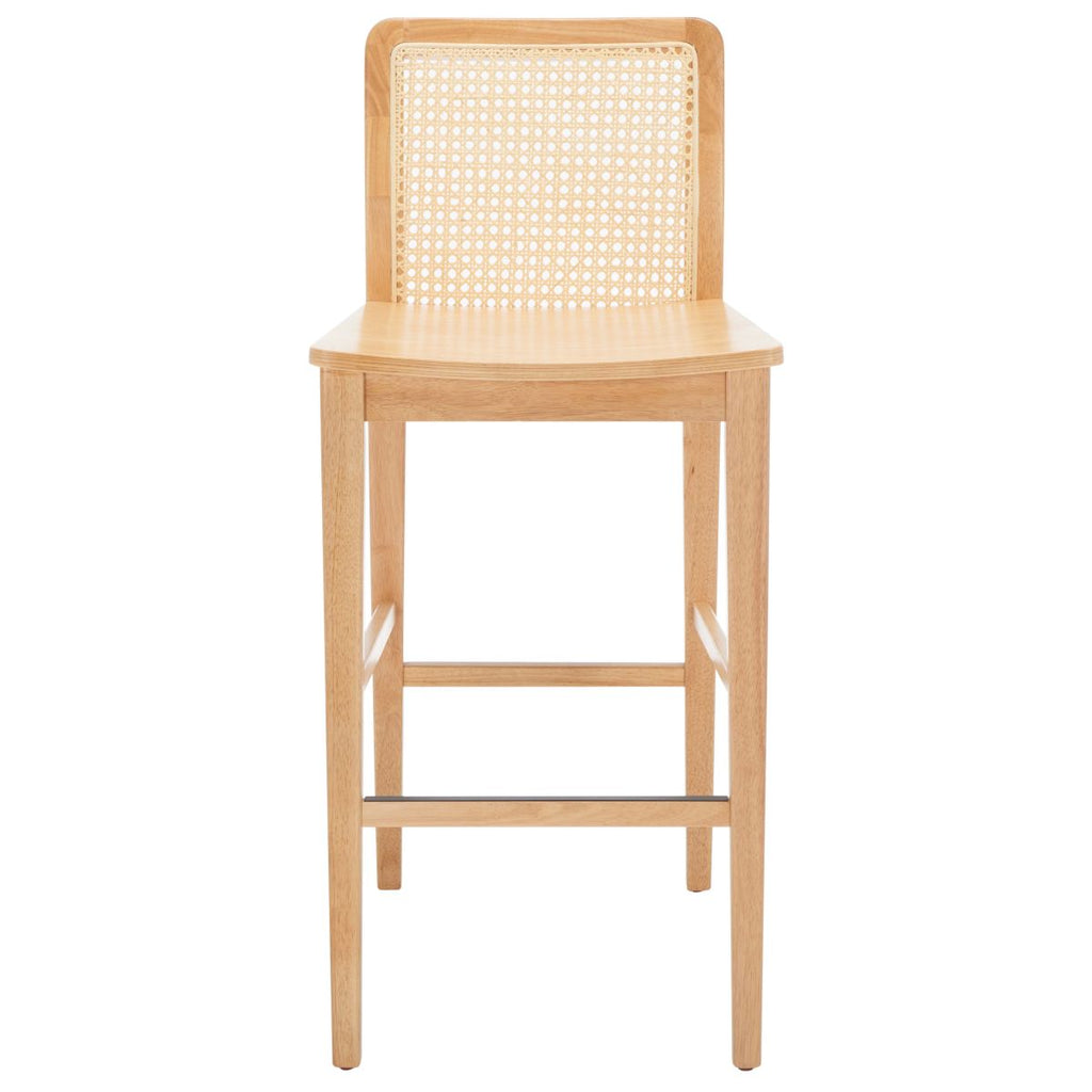 Safavieh Benicio Rattan Bar Stool (Set of 2), BST1507