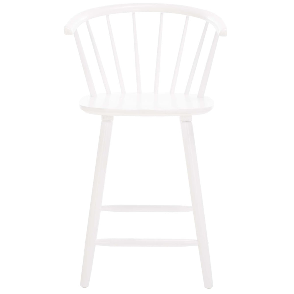 Blanchard Counter Stool (Set of 2) | Safavieh - BST8506 - White