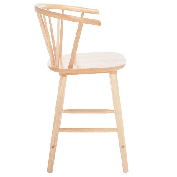 Blanchard Counter Stool (Set of 2) | Safavieh - BST8506 - Natural