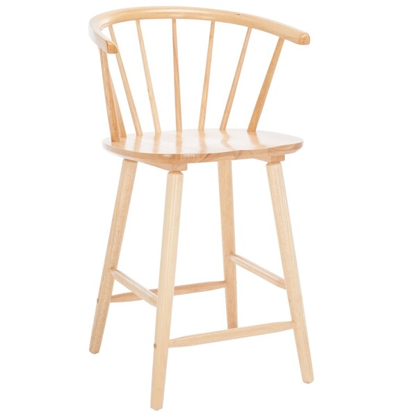 Blanchard Counter Stool (Set of 2) | Safavieh - BST8506 - Natural