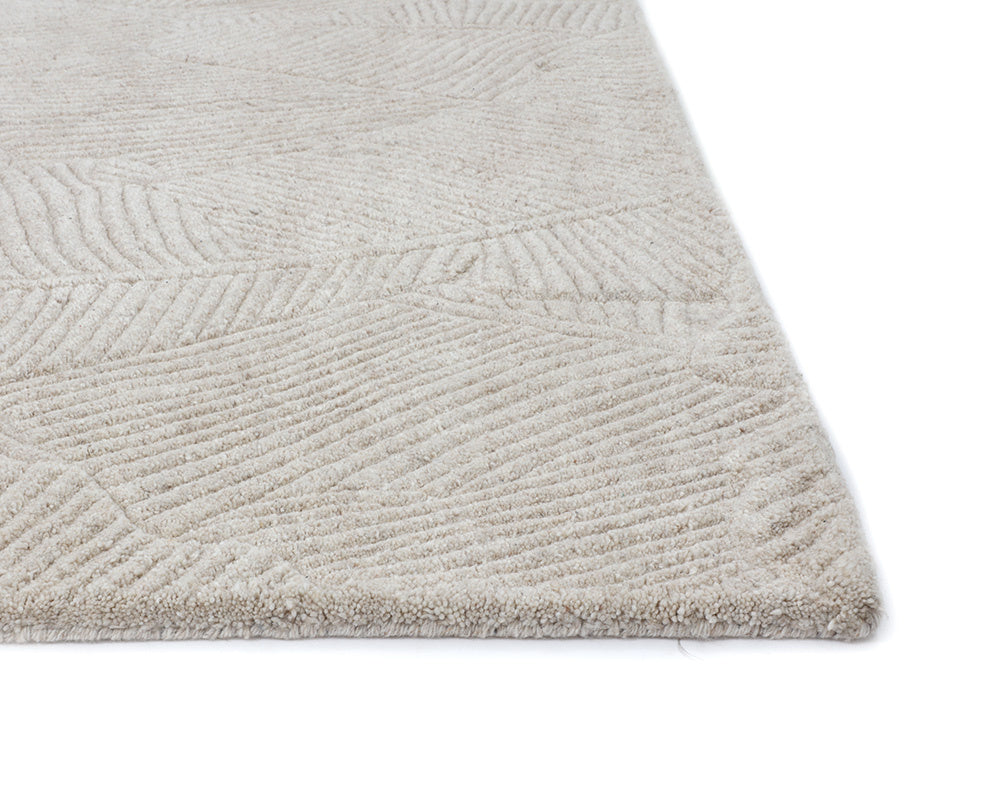 Calathea Hand-Tufted Rug - Oatmeal - 10' X 14' | Sunpan Furniture - 109364