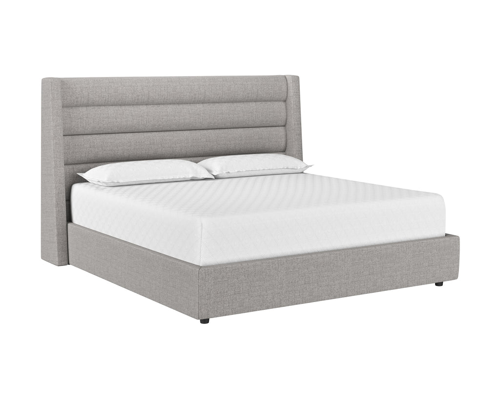 Emmit Bed - King - Marble | Sunpan Furniture - 102252