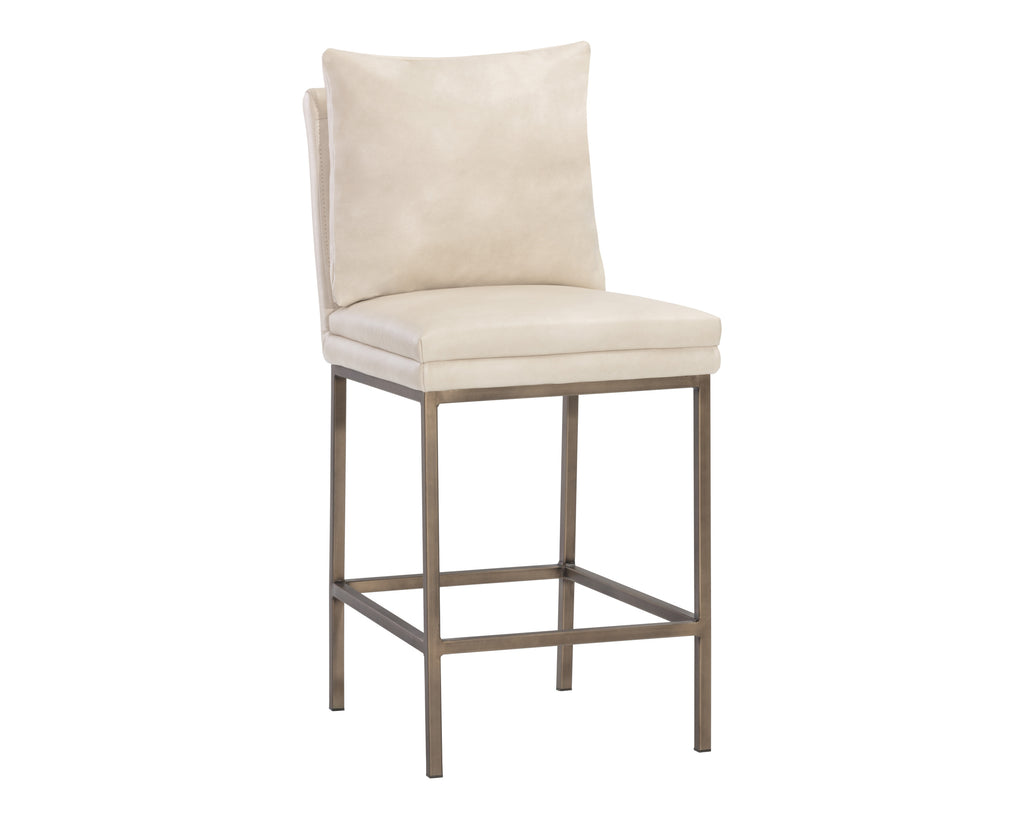 Paige Counter Stool - Bravo Cream | Sunpan Furniture - 105945