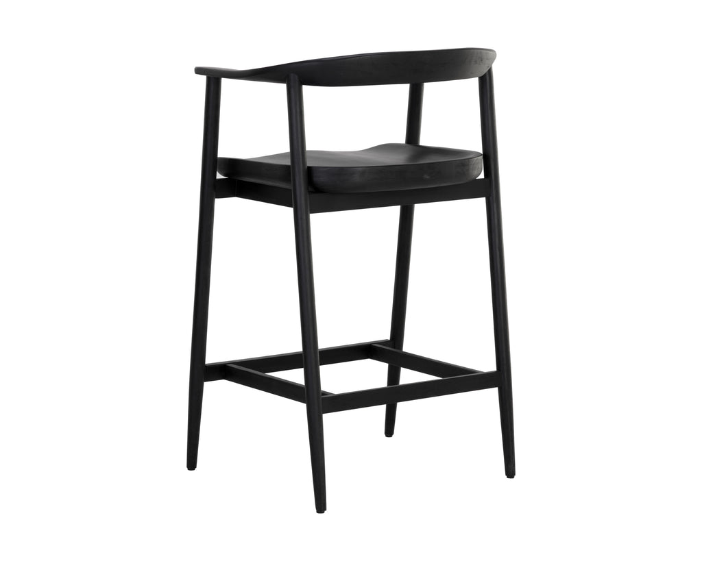 Jeremy Counter Stool - Black | Sunpan Furniture - 111007