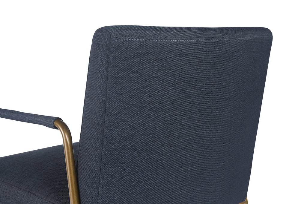 Balford Dining Armchair - Arena Navy | Sunpan Furniture - 103530