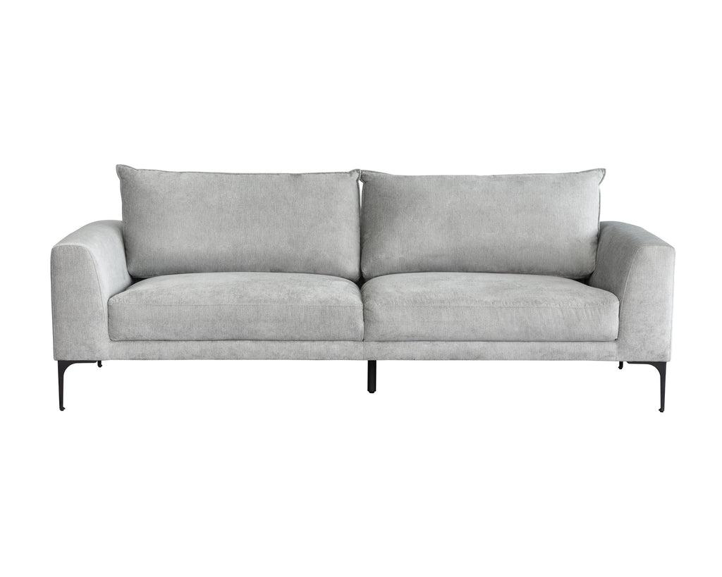 Virgo Sofa - Polo Club Stone | Sunpan Furniture - 105301