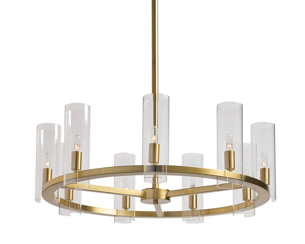 Clarabelle Chandelier - Small - Brass | Sunpan Furniture - 107926