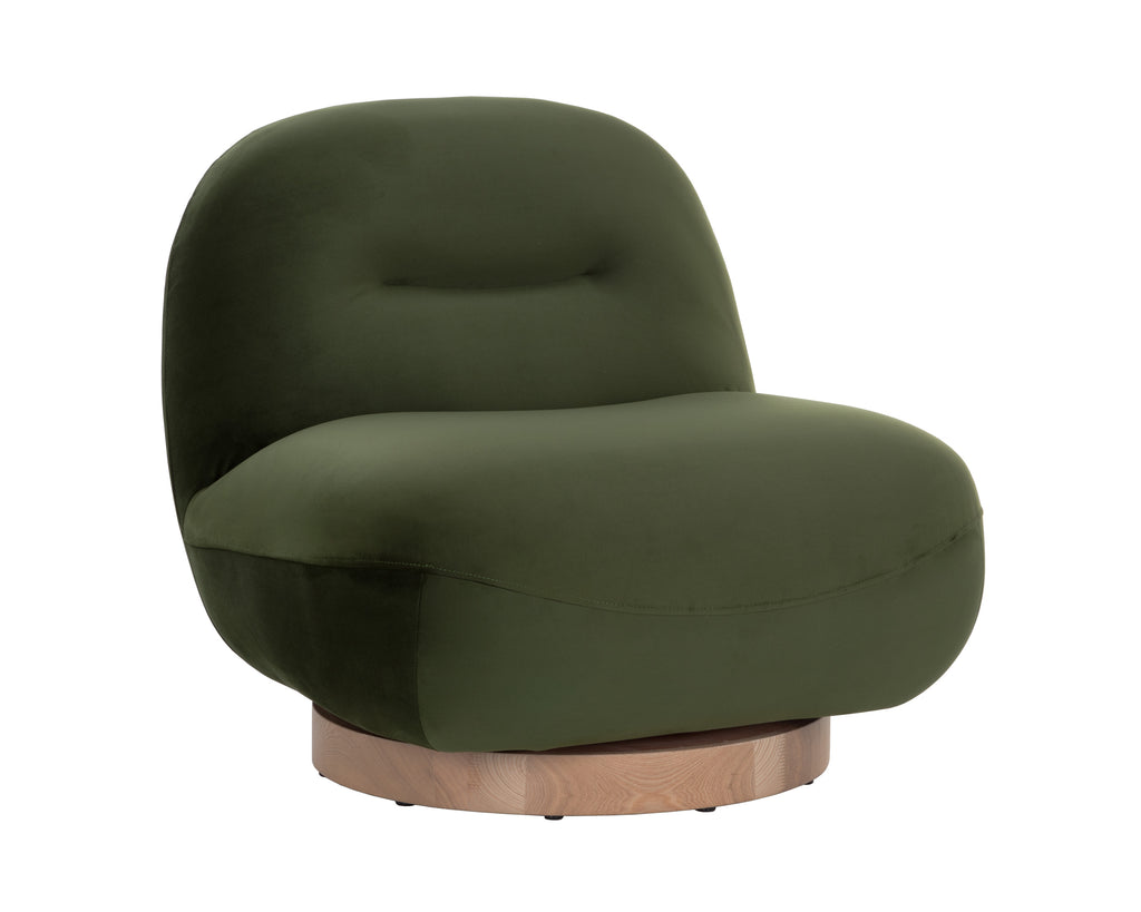 Franze Swivel Lounge Chair - Moss Green | Sunpan Furniture - 111301