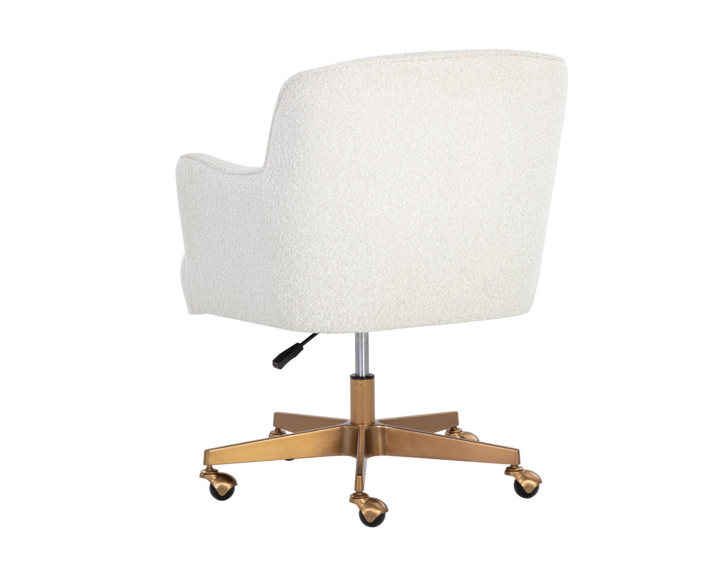 Karina Office Chair - Copenhagen White | Sunpan Furniture - 107854