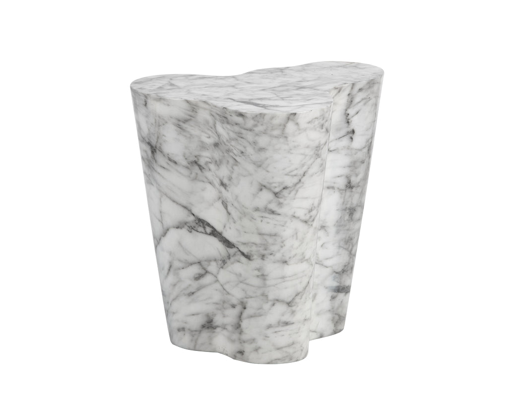 Ava Side Table - Large - Marble Look | Sunpan Furniture - 103311