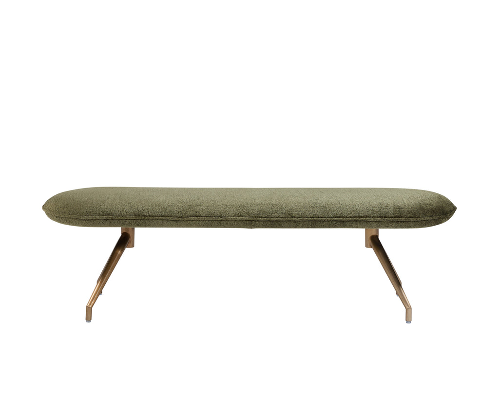 Elowen Bench - Bergen Olive | Sunpan Furniture - 108526