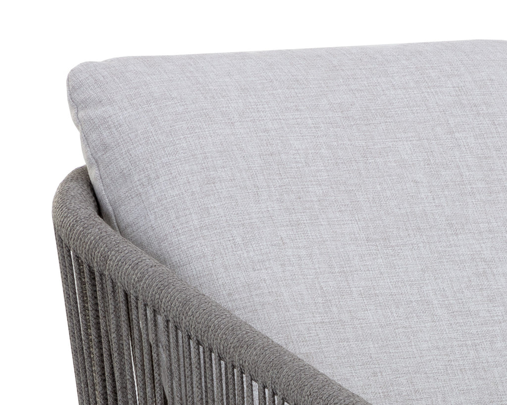 Allariz Dining Armchair - Warm Grey - Gracebay Light Grey | Sunpan Furniture - 111154