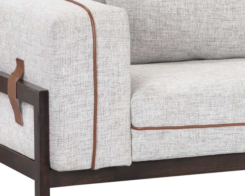 Belinda Sofa - Rhapsody Greige | Sunpan Furniture - 105447