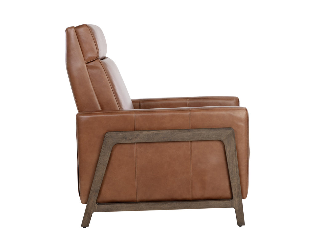 Brandon Recliner - Shalimar Tobacco Leather | Sunpan Furniture - 110511