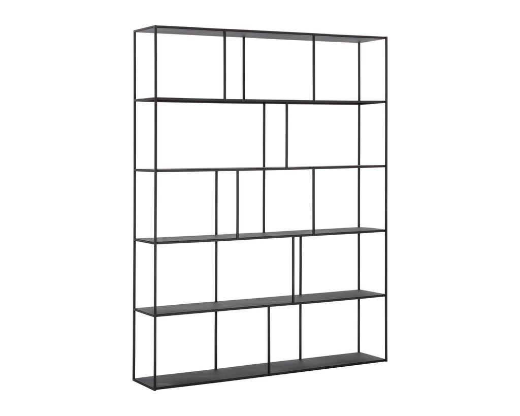 Eiffel Bookcase - Extra Large - Black | Sunpan Furniture - 105939