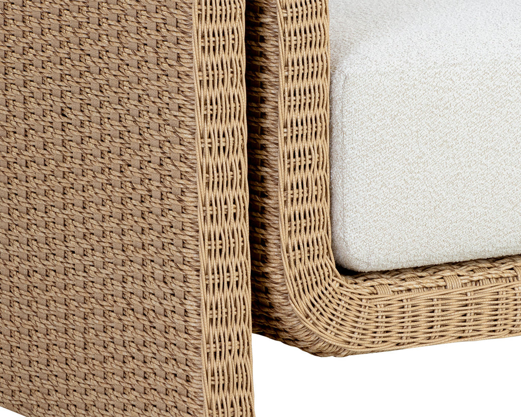 Tibi Lounge Chair - Natural - Louis Cream | Sunpan Furniture - 111679