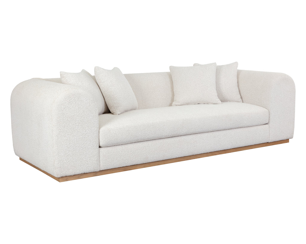 Caspian Sofa - Copenhagen White | Sunpan Furniture - 111214