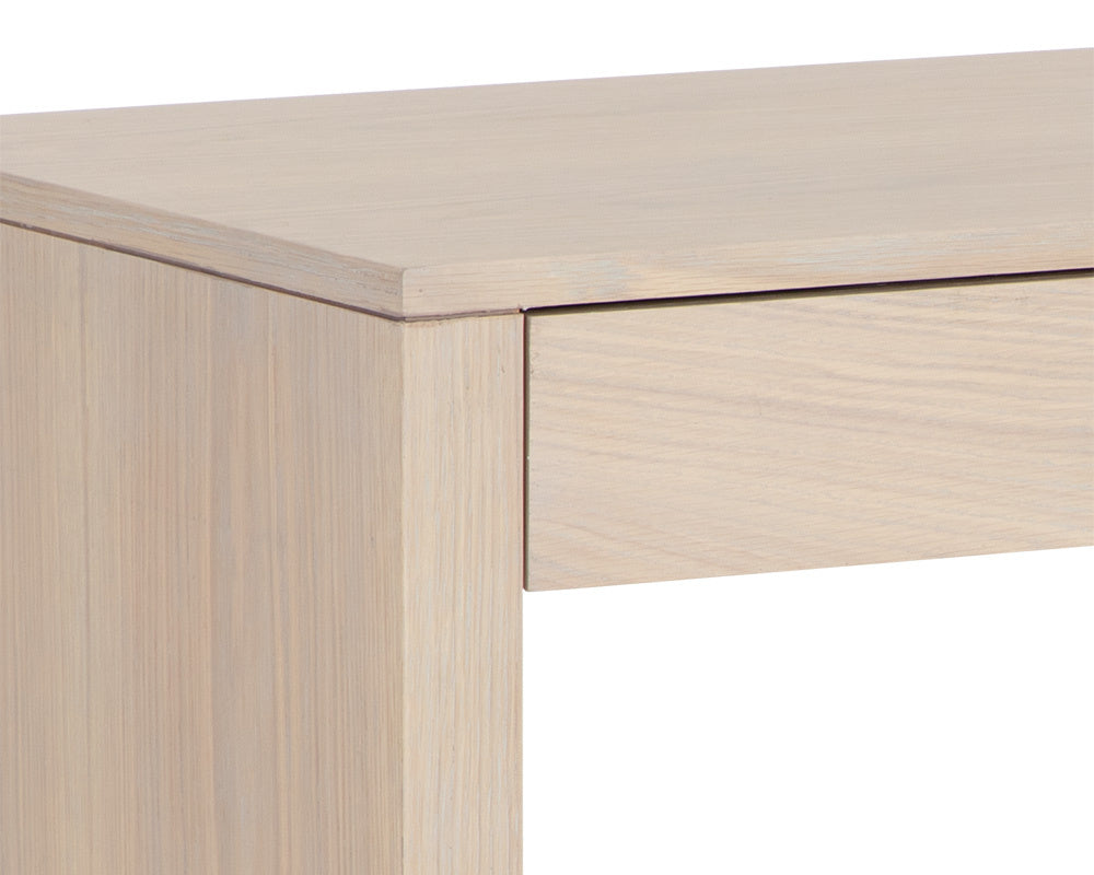 Dutad Desk - Light Oak | Sunpan Furniture - 109180