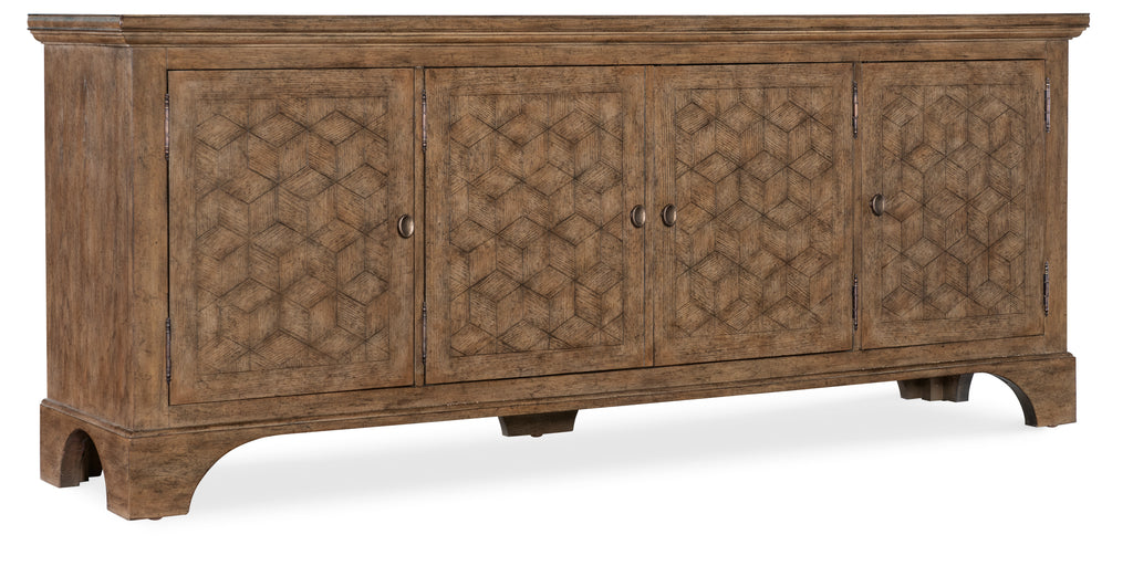 Americana Entertainment Credenza | Hooker Furniture - 7050-55498-85