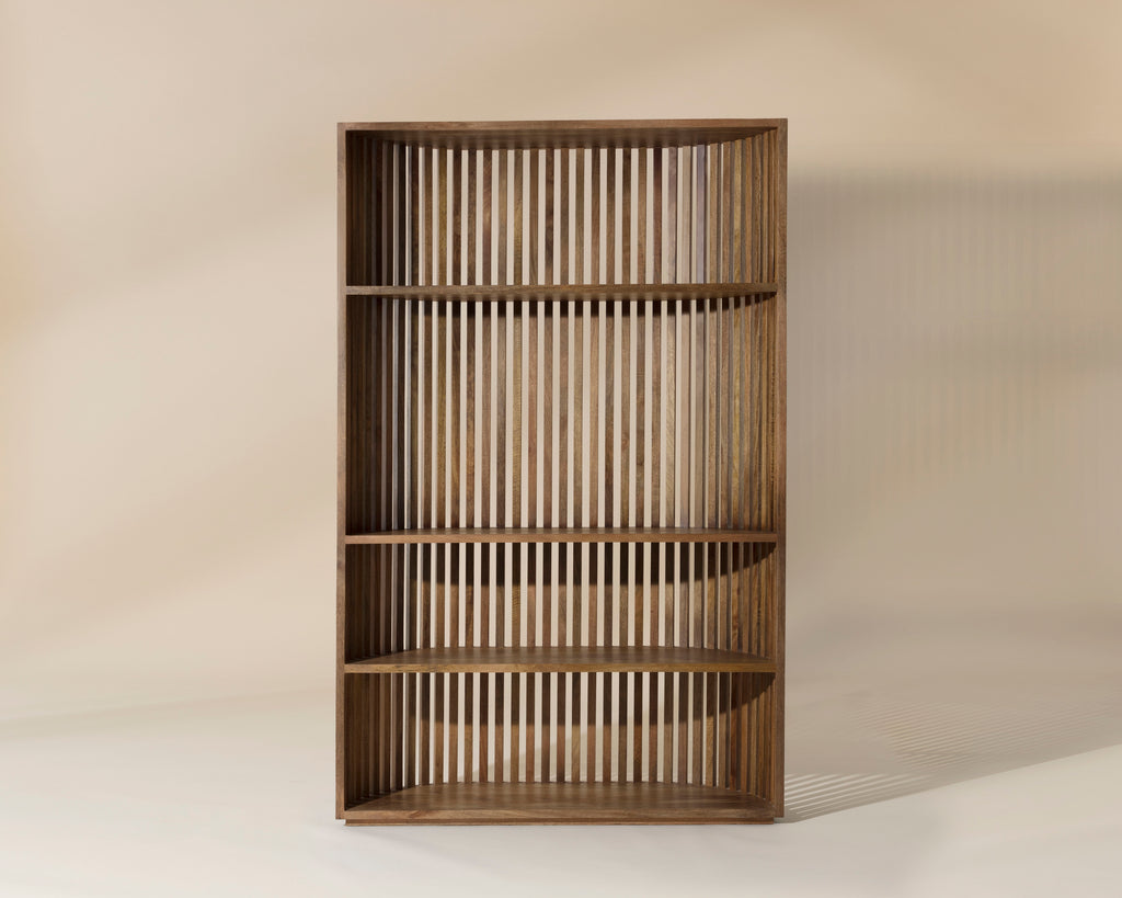 Tessa Bookcase - Natural | Sunpan Furniture - 109602