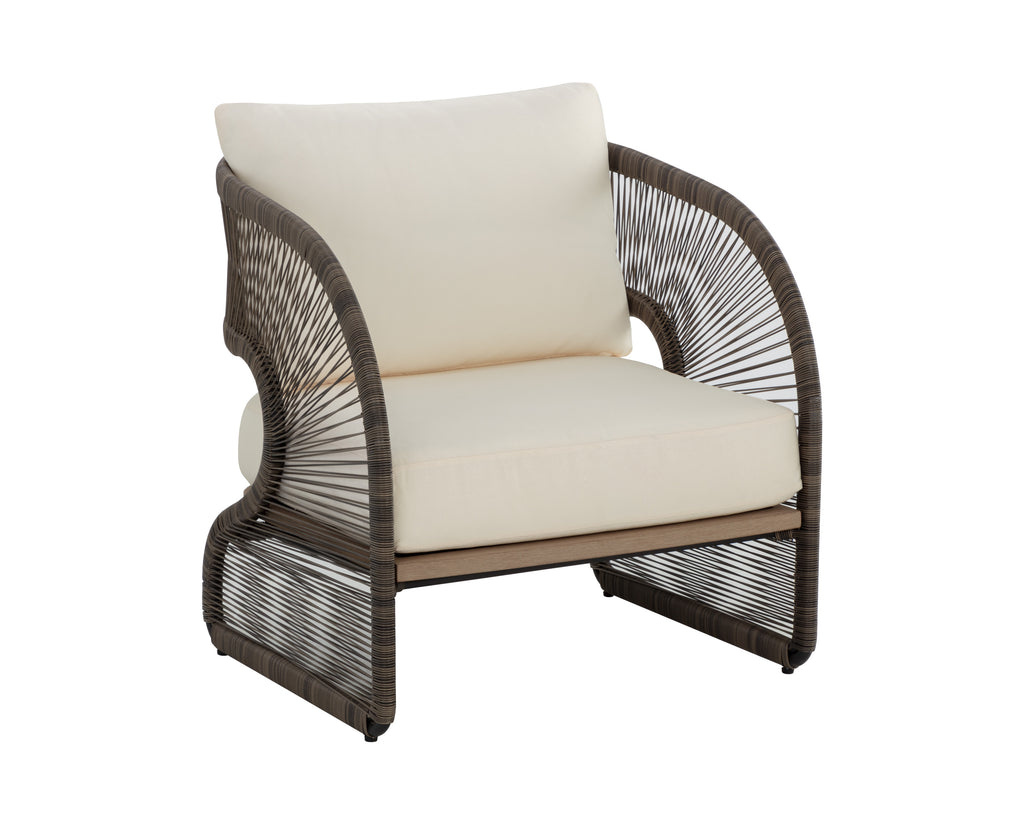 Toulon Lounge Chair - Stinson Cream | Sunpan Furniture - 111046