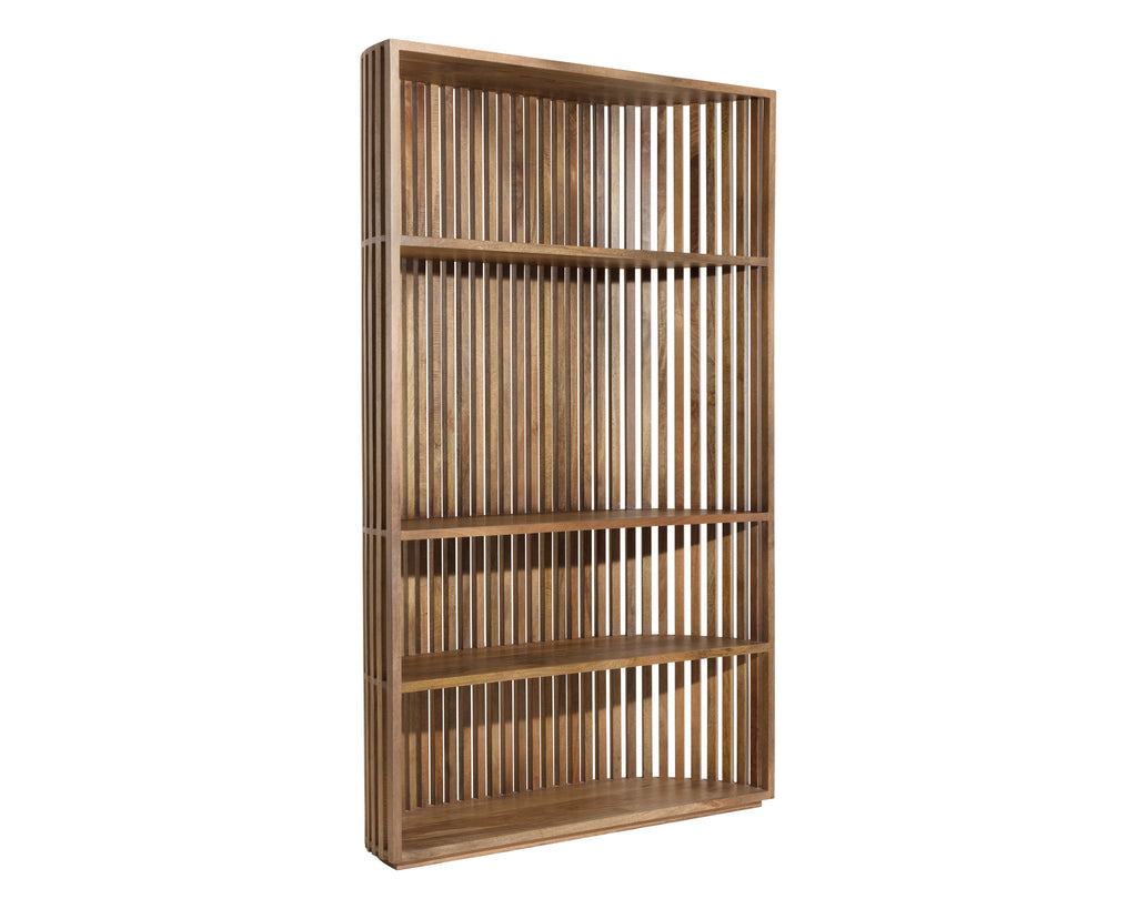 Tessa Bookcase - Natural | Sunpan Furniture - 109602