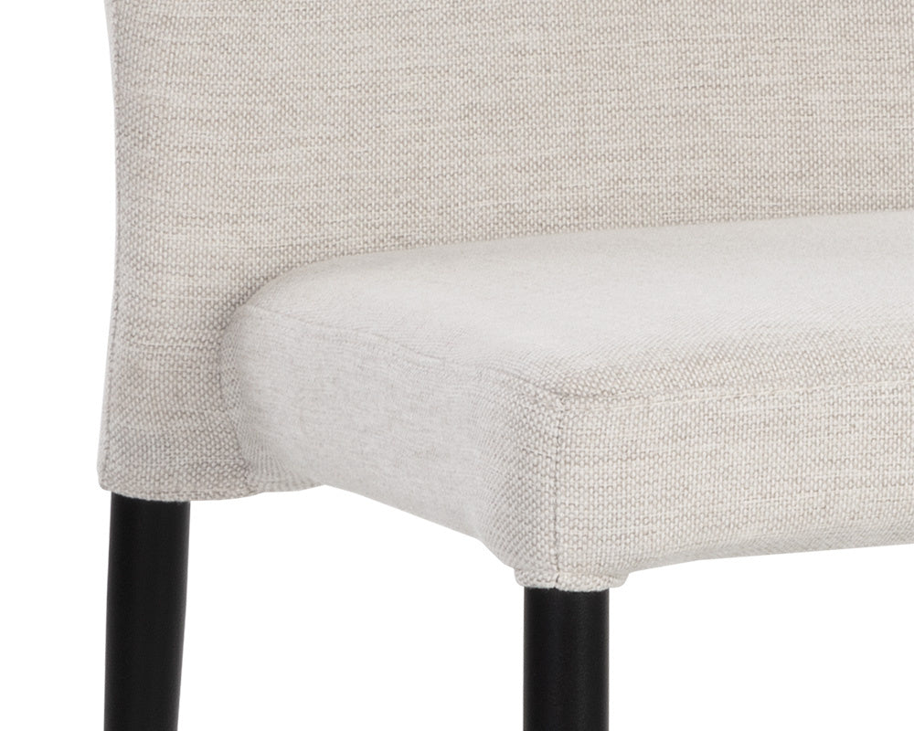 James Stackable Dining Chair - City Beige | Sunpan Furniture - 107682