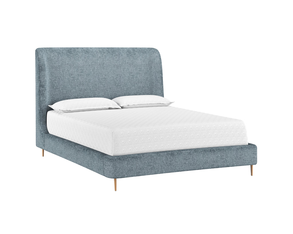 Tierra Bed - Queen - Bergen French Blue | Sunpan Furniture - 110345