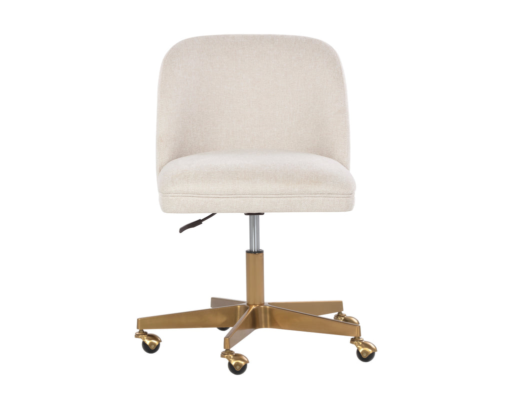 Kenna Office Chair - Belfast Oatmeal | Sunpan Furniture - 107655