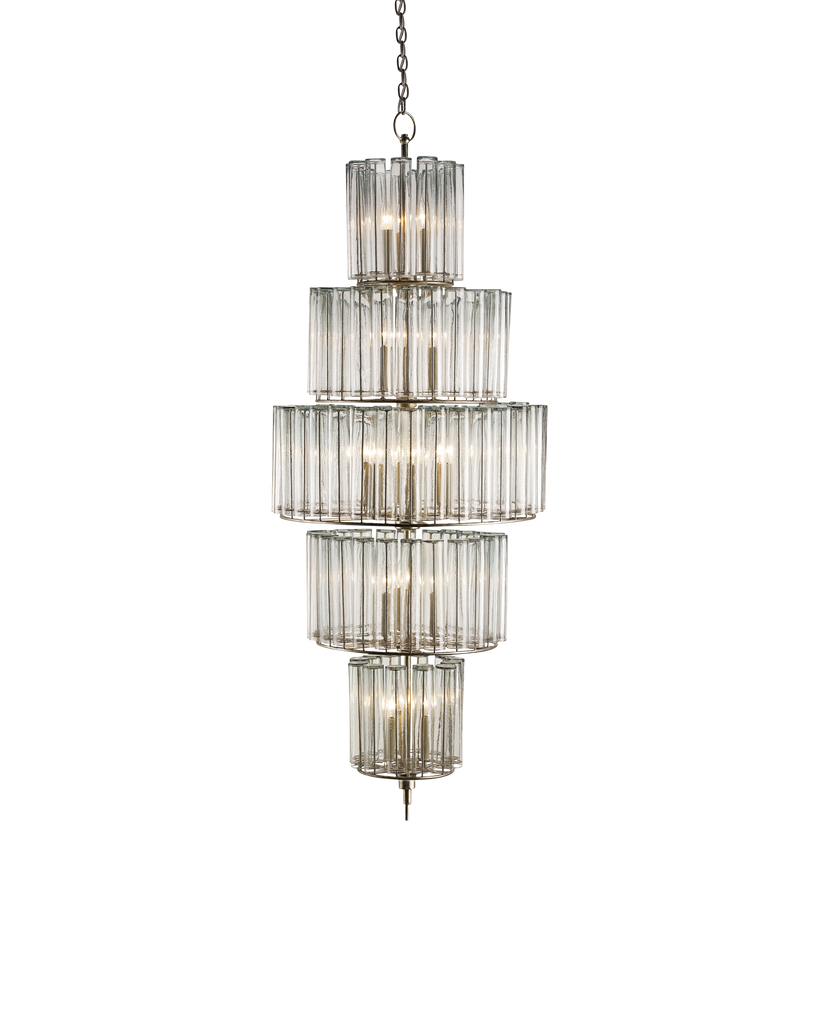 Currey & Co Bevilacqua Large Glass Chandelier | 9311