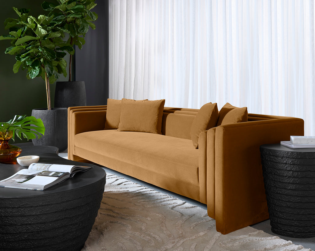 Kira Sofa - Meg Gold | Sunpan Furniture - 111590