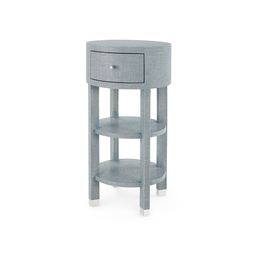 Claudette 1-Drawer Round Side Table | Villa & House  - CLU-115-5126-807